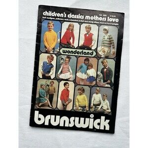 Brunswick Knitting Pattern Book Childrens Classics Mothers Love Volume 656